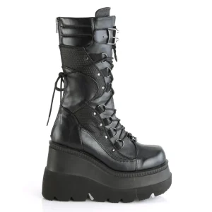 Vegan 11,5 cm SHAKER-70 bottes cyberpunk plateforme