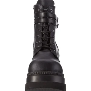 Vegan 11,5 cm SHAKER-52 bottine plateforme compensée noir