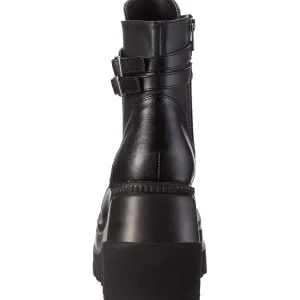 Vegan 11,5 cm SHAKER-52 bottine plateforme compensée noir