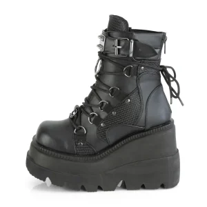 Vegan 11,5 cm SHAKER-60 bottines plateforme compensées lolita