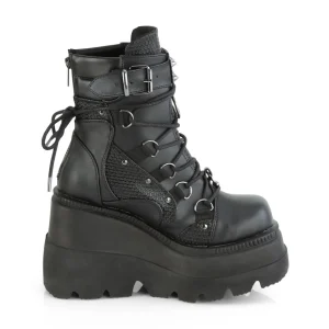 Vegan 11,5 cm SHAKER-60 bottines plateforme compensées lolita