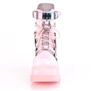 Vegan 11,5 cm SHAKER-602 bottines plateforme compensées lolita