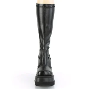 Vegan 11,5 cm SHAKER-65 demoniacult bottes talon compensé