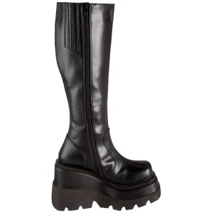 Vegan 11,5 cm SHAKER-100 demoniacult bottes talon compensé