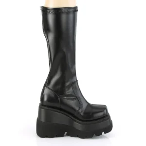 Vegan 11,5 cm SHAKER-65 demoniacult bottes talon compensé