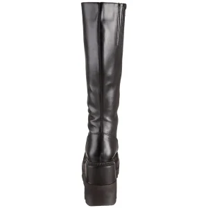 Vegan 11,5 cm SHAKER-100 demoniacult bottes talon compensé