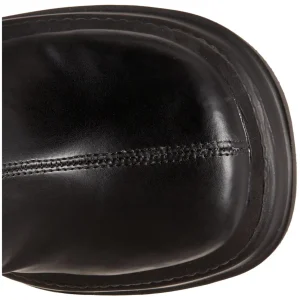 Vegan 11,5 cm SHAKER-100 demoniacult bottes talon compensé