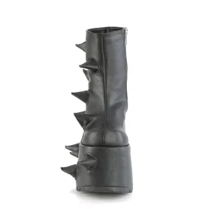 Vegan 18 cm SLAY-77 demoniacult plateforme bottines alternative noir
