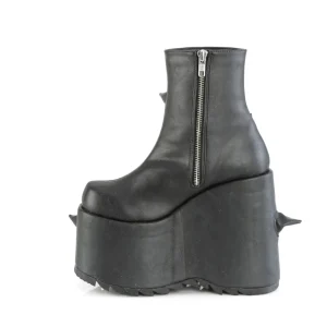 Vegan 18 cm SLAY-77 demoniacult plateforme bottines alternative noir