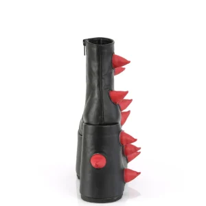 Vegan 18 cm SLAY-77-2 DemoniaCult plateforme bottines alternative noir
