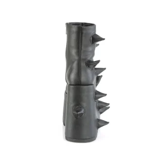 Vegan 18 cm SLAY-77 demoniacult plateforme bottines alternative noir