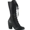 Vegan 7,5 cm VIVIKA-205 Bottines victoriennes à lacets
