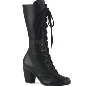 Vegan 7,5 cm VIVIKA-205 Bottines victoriennes à lacets