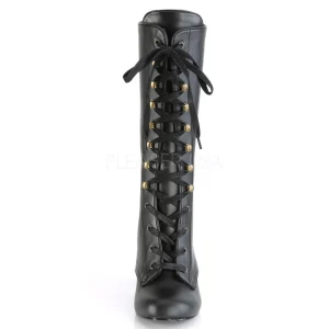 Vegan 7,5 cm VIVIKA-205 Bottines victoriennes à lacets