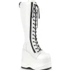 Vegan 15 cm WAVE-200-2 demoniacult bottes talon compensé