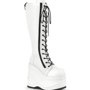 Vegan 15 cm WAVE-200-2 demoniacult bottes talon compensé
