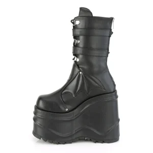 Vegan 15 cm WAVE-150 demoniacult bottes talon compensé