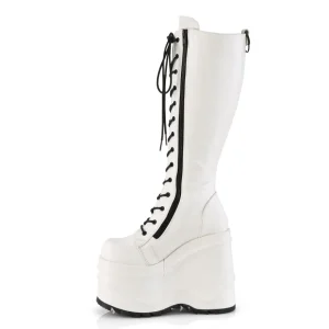 Vegan 15 cm WAVE-200-2 demoniacult bottes talon compensé