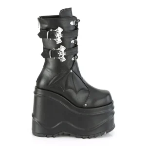 Vegan 15 cm WAVE-150 demoniacult bottes talon compensé