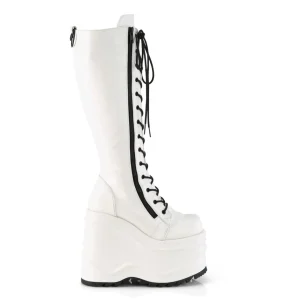 Vegan 15 cm WAVE-200-2 demoniacult bottes talon compensé