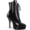Vegan noir 13,5 cm INDULGE-1020-1 bottillons riccianera travesti