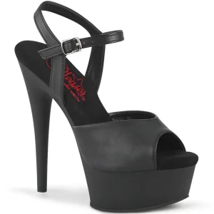 Vegan sandales plateforme 15 cm EXCITE-609 sandales talons hauts pleaser