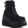 Velours 11,5 cm SHAKER-52 bottines lolita gothique semelles compensées