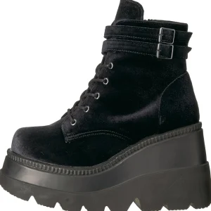 Velours 11,5 cm SHAKER-52 bottines lolita gothique semelles compensées