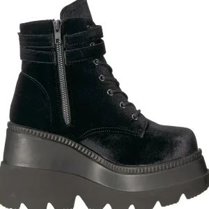 Velours 11,5 cm SHAKER-52 bottines lolita gothique semelles compensées