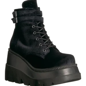 Velours 11,5 cm SHAKER-52 bottines lolita gothique semelles compensées