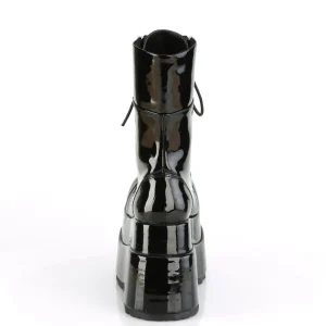 Verni 11,5 cm BEAR-265 emo femmes bottines double plateforme à lacets