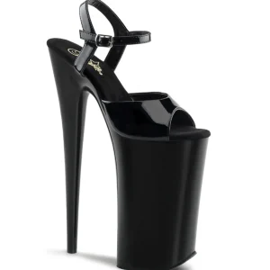 Verni 25,5 cm BEYOND-009 talons très hauts - chaussures plateforme extrême