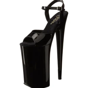 Verni 25,5 cm BEYOND-009 talons très hauts - chaussures plateforme extrême