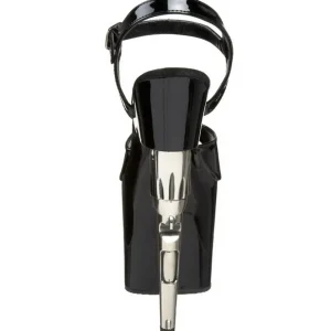 Verni 19 cm BONDGIRL-709 plateforme chaussure talon pistolet