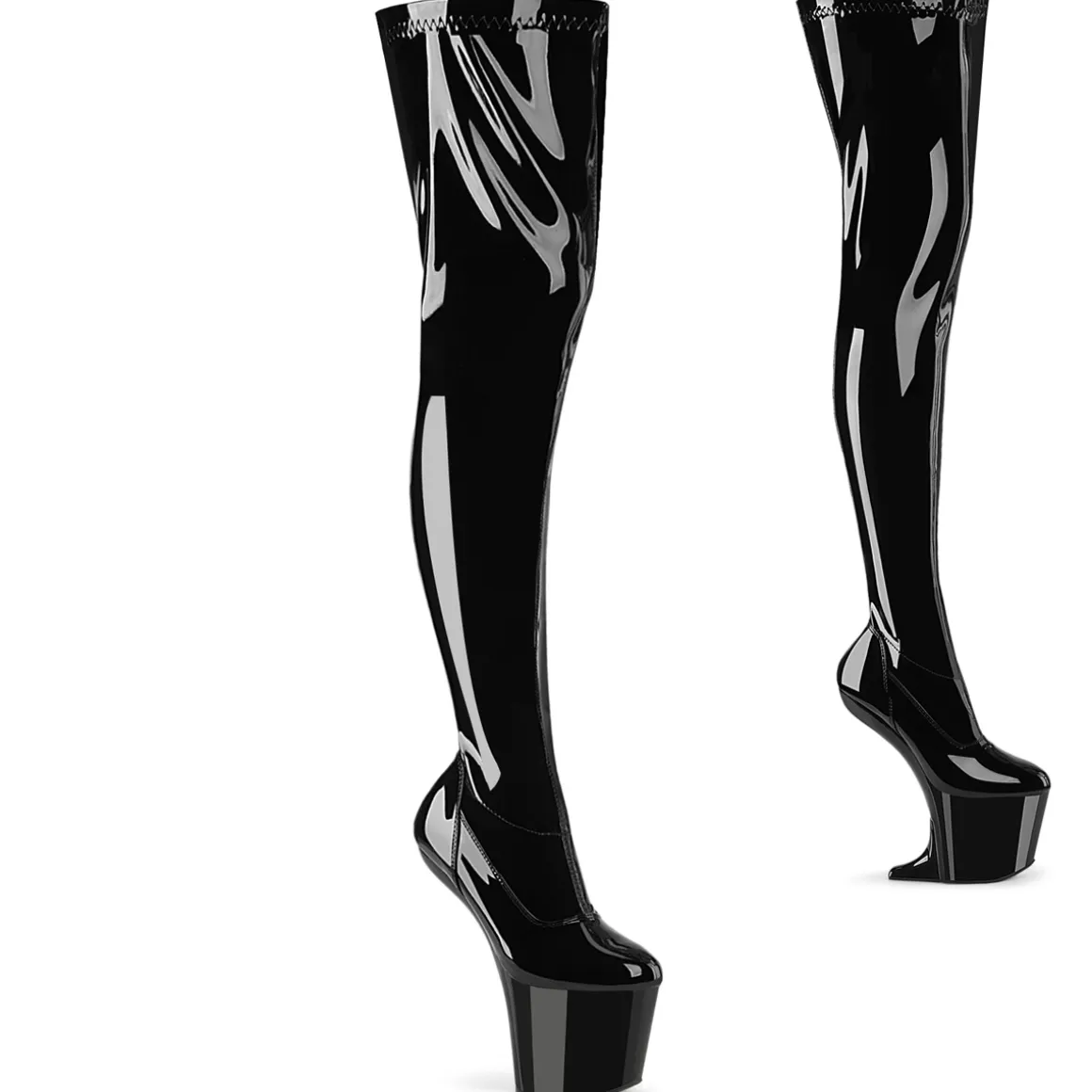 verni__cm_craze_heelless__0-23.webp Verni 20 cm CRAZE-3000 Heelless overknee bottes pony talons noires