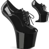 Verni 20 cm CRAZE-860 Heelless bottillons et riccianera pony noires