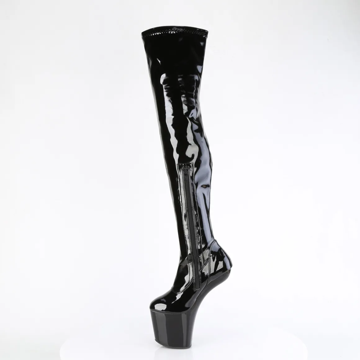 verni__cm_craze_heelless__2-22.webp Verni 20 cm CRAZE-3000 Heelless overknee bottes pony talons noires