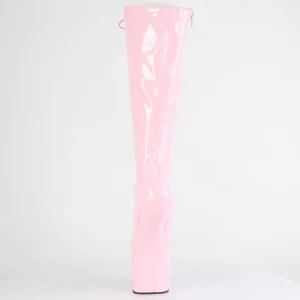 Verni 20 cm CRAZE-2023 Heelless bottes pony talons rose