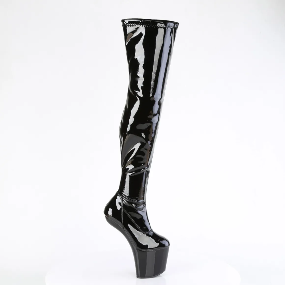 verni__cm_craze_heelless__4-22.webp Verni 20 cm CRAZE-3000 Heelless overknee bottes pony talons noires