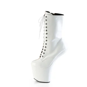 Verni 20 cm CRAZE-1040TT Heelless bottines pony talons brun