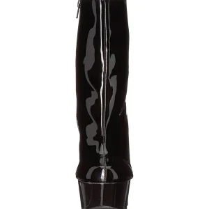 Verni 15 cm DELIGHT-1010 bottines plateforme pour femmes