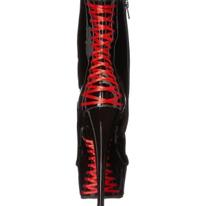 Verni 15 cm DELIGHT-1010 bottines plateforme pour femmes