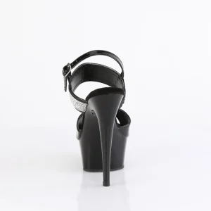 Verni 15 cm DELIGHT-639 chaussures de soirée femmes
