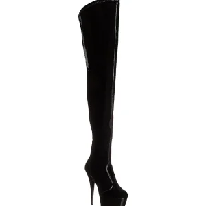 Verni 15,5 cm DELIGHT-4000 Cuissardes Bottes Plateforme