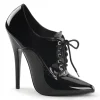 Verni 15 cm DOMINA-460 chaussures oxford à talon aiguille