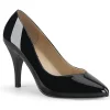 Verni 10 cm DREAM-420W pieds larges escarpins pour homme
