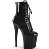 Verni 20 cm FLAMINGO-1020 bottines plateforme pour femmes
