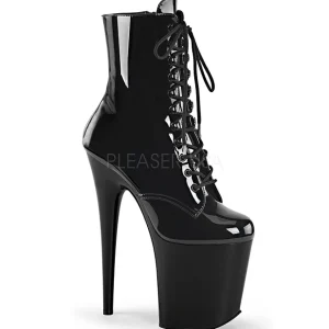 Verni 20 cm FLAMINGO-1020 bottines plateforme pour femmes