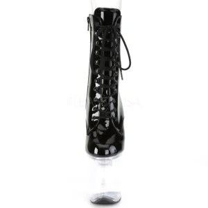 Verni 20 cm FLASH-1020-8 bottines poledance plateforme lumineuses LED