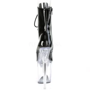 Verni 20 cm FLASH-1020-8 bottines poledance plateforme lumineuses LED